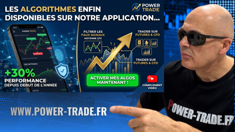 LES ALGORITHMES ENFIN DISPONIBLES SUR NOTRE APPLICATION !